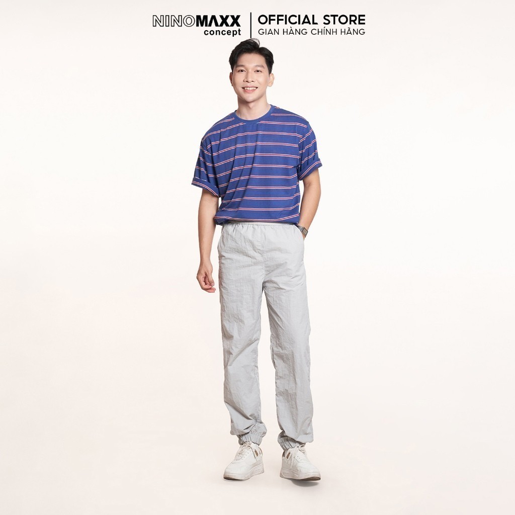 Quần Dù Nam Quần Jogger Dài NINOMAXX Năng Động 2408016
