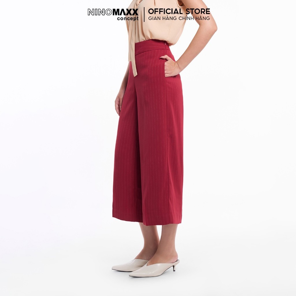 [CÒN SIZE S] Quần Culottes Ống Suông Nữ N&M Thương Hiệu NINOMAXX 1810190