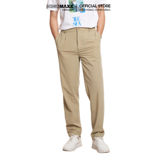 Quần Dài Nam Chất Nylon Co Giãn Thời Trang Năng Động NINOMAXX 2408015