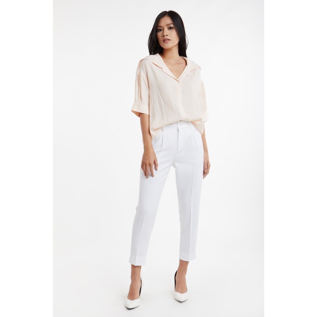 [CÒN SIZE S] Quần Tây Đen Nữ Nano Ống Đứng N&M Thương Hiệu NINOMAXX 2001012