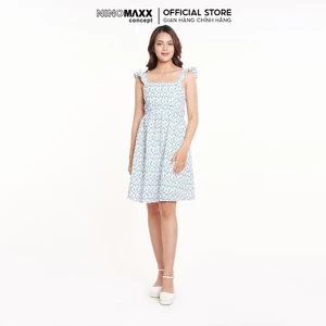 Đầm Nữ Đầm Cánh Tiên Sát Nách Đi Biển Xanh Pastel SWEETSIXTEEN 2307005