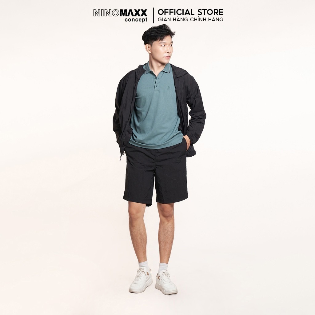 Quần Short Nam Quần Short Nhẹ Chất Nylon NINOMAXX 2408017