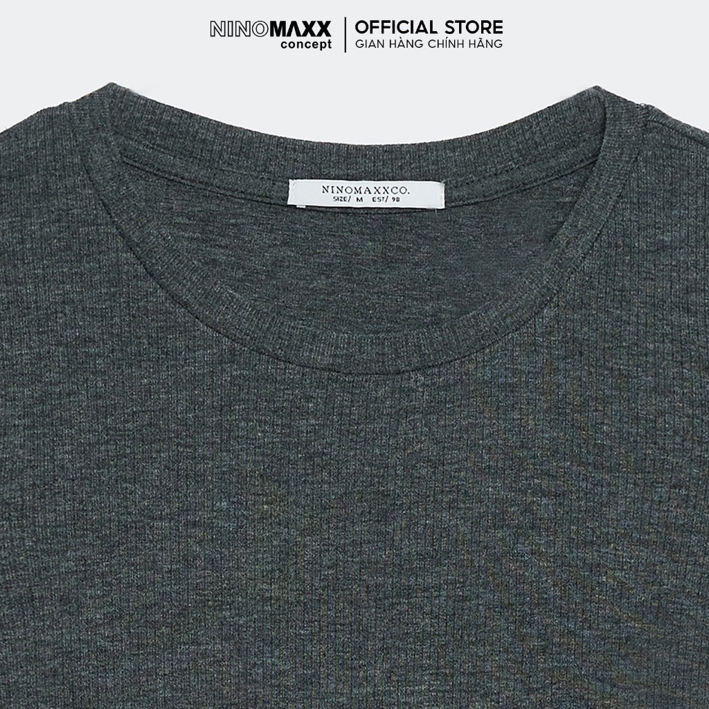 [CÒN SIZE S, M] Đầm Nữ Dáng Dài Thun Trơn NINOMAXX 1806083