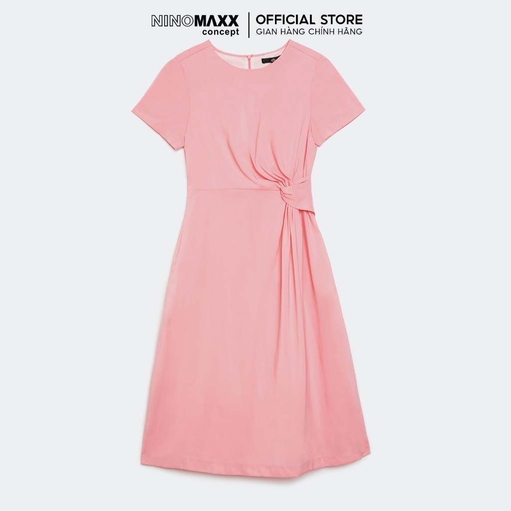 [CÒN SIZE S, M] N&M Đầm Nữ Cách Điệu Cổ Tròn 2308019