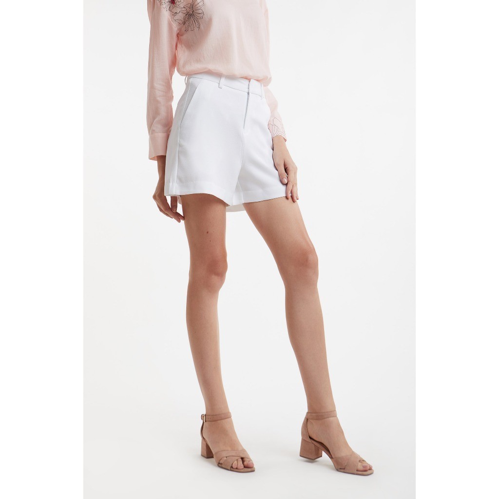 [CÒN SIZE S] Quần Short Nữ Nano Ngắn Suông Trơn Có Túi N&M Thương Hiệu NINOMAXX 2001019