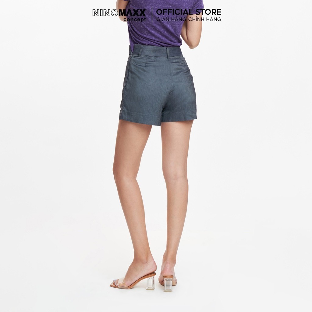 [CÒN SIZE S] N&M Quần Short Nữ Lưng Cao Thời Trang 1901035