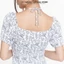 NINOMAXX Đầm nữ thời trang họa tiết phối dây chất liệu viscose 2205010