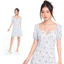 NINOMAXX Đầm nữ thời trang họa tiết phối dây chất liệu viscose 2205010
