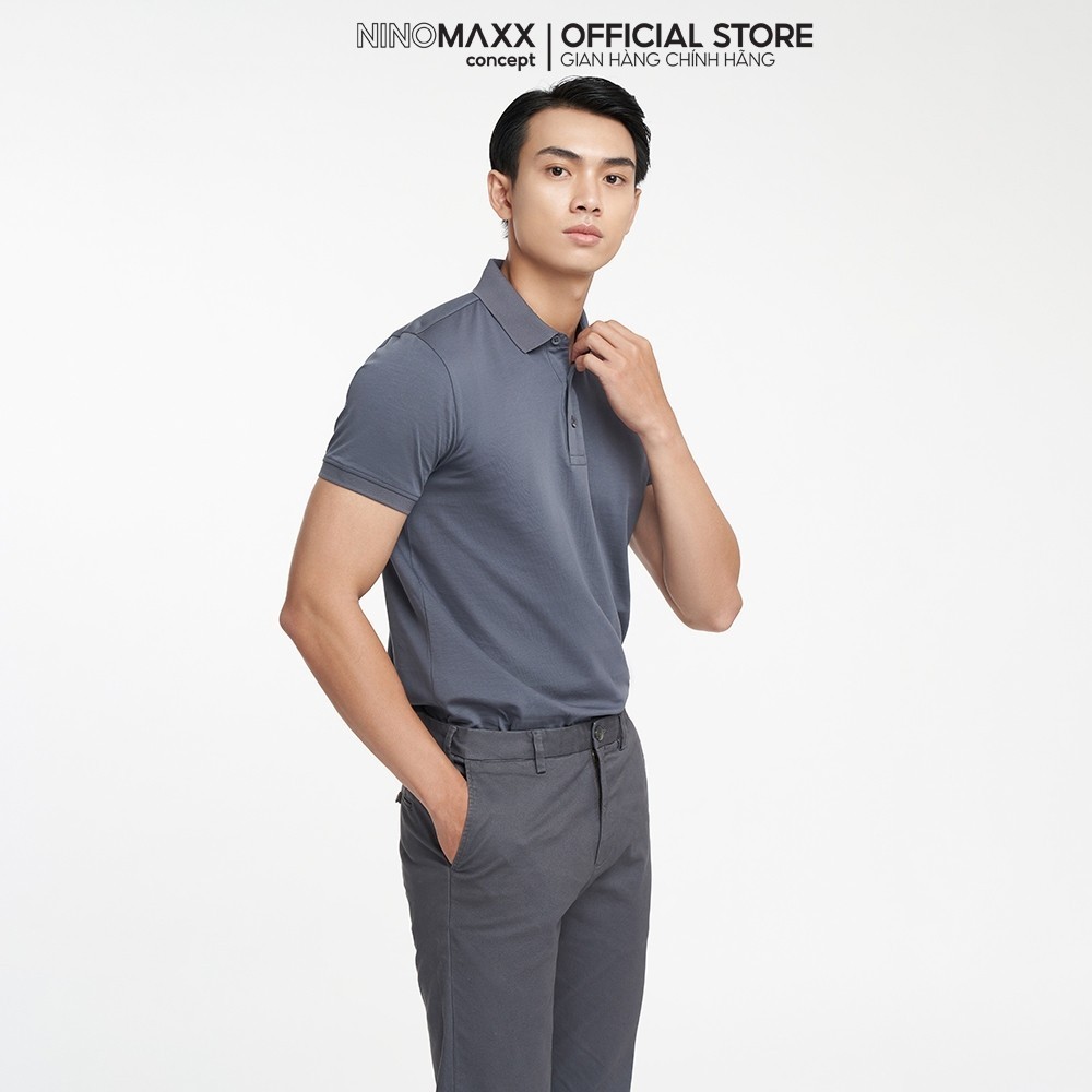 [CÒN ĐỎ] N&M Special Polo - Áo Polo Nam Tay Ngắn Cotton Form Travel Fit NINOMAXX 2203013