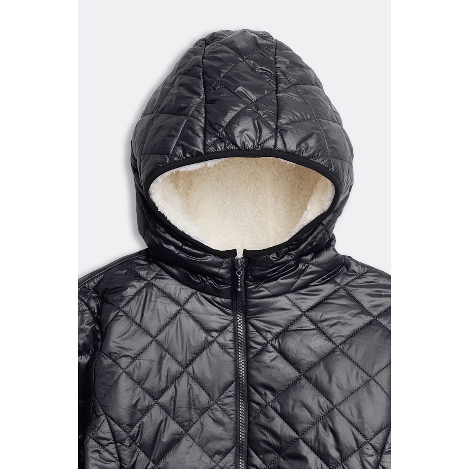 [CÒN SIZE M, XL] NINOMAXX Áo khoác chần gòn Nữ lót lông bên trong 1805117