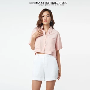 Áo Sơ Mi Nữ Croptop Tay Ngắn Vải Moda N&M NINOMAXX 2104117