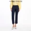Quần Tây Công Sở Nữ Dáng Lửng Màu Xanh Navy Chất Cotton N&M Thương Hiệu NINOMAXX 1907024
