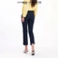 Quần Tây Công Sở Nữ Dáng Lửng Màu Xanh Navy Chất Cotton N&M Thương Hiệu NINOMAXX 1907024