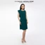 N&M Đâm nữ công sở tay ngắn dáng suông cổ tròn 1907033