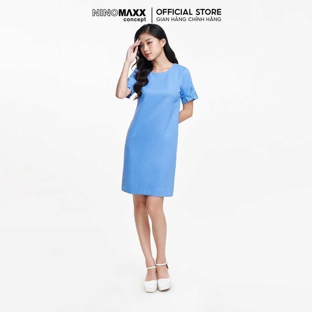 [CÒN SIZE S, M] Đầm nữ N&M tay lỡ màu xanh dương 2007005