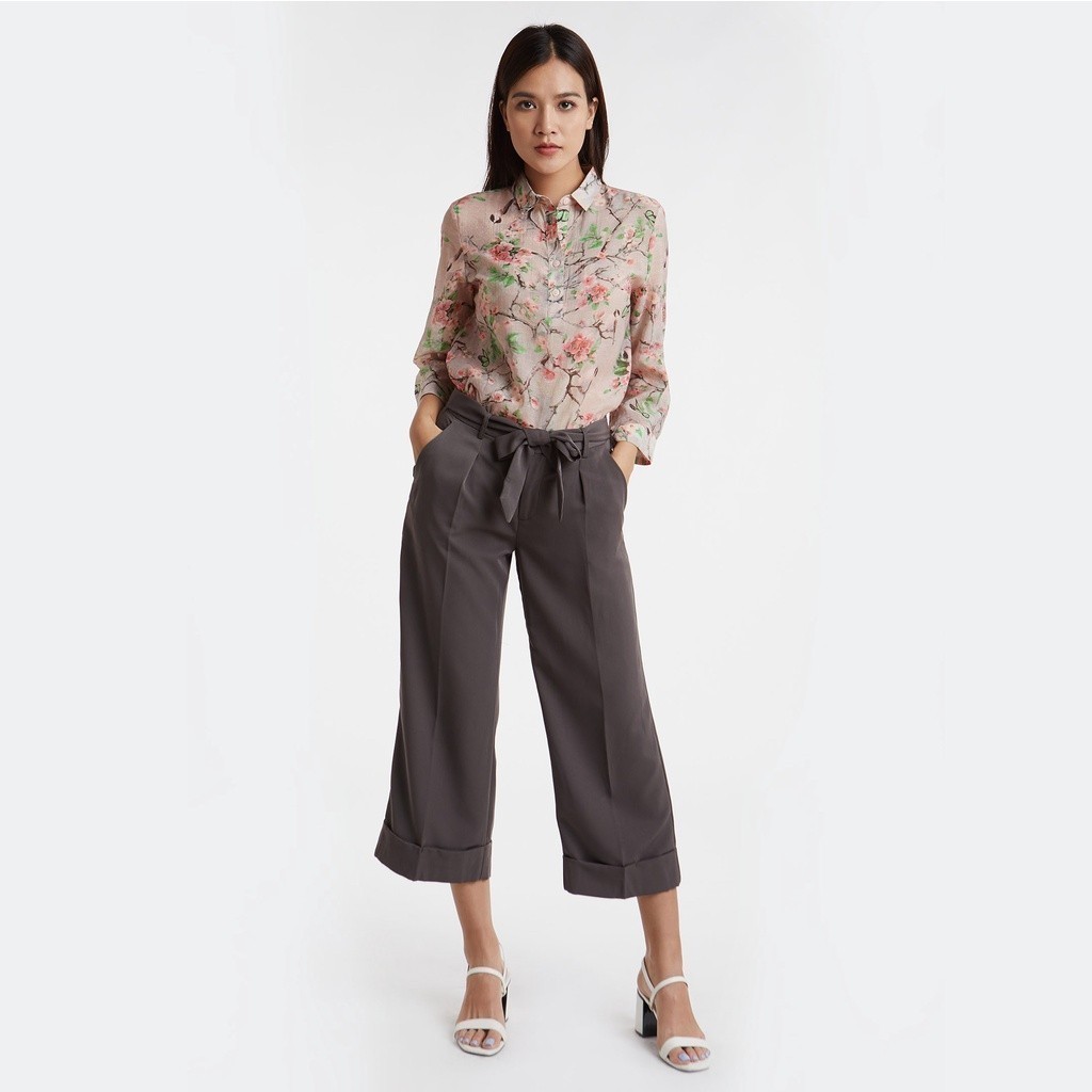 [CÒN SIZE S] Quần Tây Nữ Cotton Dài Quần Công Sở N&M Thương Hiệu NINOMAXX 1906067