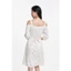 Đầm nữ N&M hai dây tay lỡ hoạ tiết hoa mã 1910153