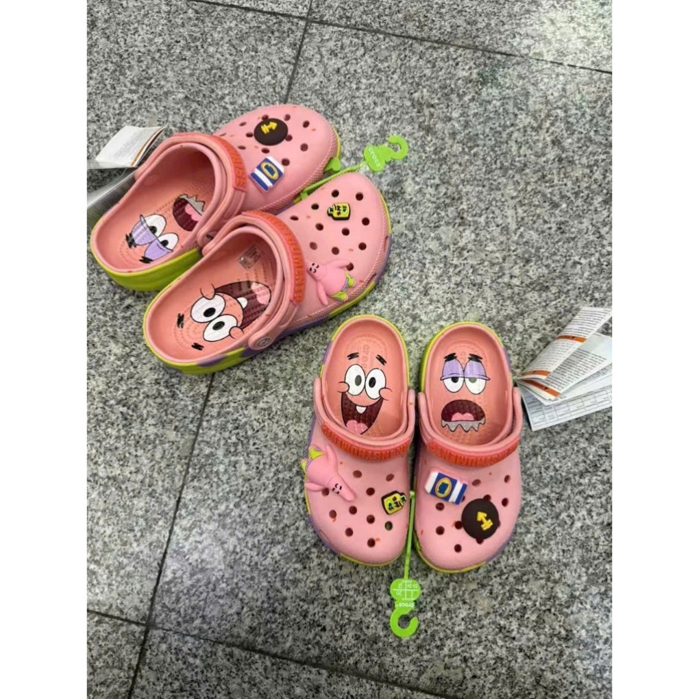 HÀNG SẴN DÉP Crocs SpongeBob Patrick Star Clog | Shopee Việt Nam