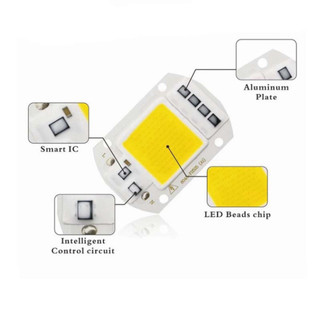 LED COB 220V công suất 10/20/30/50W siêu sáng