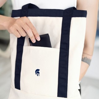 Túi tote V2 cao cấp POLOMANOR, đựng laptop, có khóa kéo nhiều ngăn tiện lợi, thanh lịch