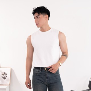 [DEAL SỐC 6.6] Áo thun nam TANKTOP, áo ba lỗ cotton thấm hút, tôn dáng đứng form - POLOMANOR