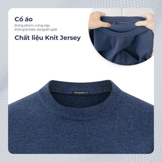 [DEAL SIZE XXL] Áo thun nam dệt kim POLOMANOR cao cấp, form dáng Hàn Quốc thanh lịch sang trọng