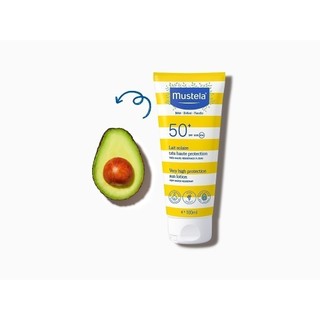 Kem Chống Nắng Cho Trẻ Sơ Sinh & Em Bé Very High Protection Sun Lotion SPF50  Mustela 100ml
