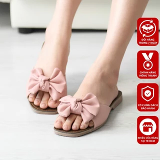 HỒNG THẠNH - Dép Bệt Nữ Đính Nơ Xinh Xắn Và Thời Trang - 6673