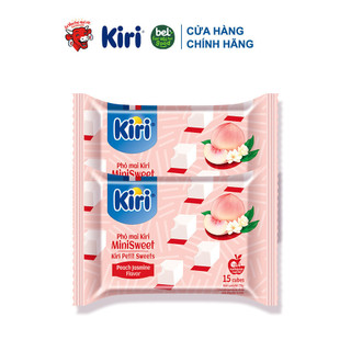 Combo 2 Phô mai Kiri vị đào hoa nhài 15C 78g