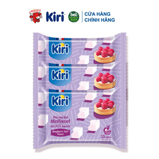 Combo 3 Phô mai Kiri vị mâm xôi 15C 78g