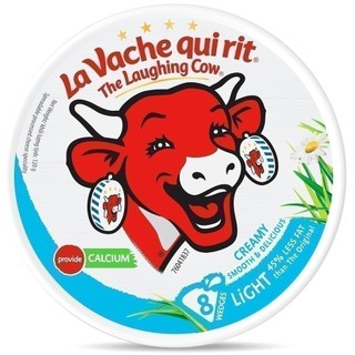 Phô mai Con Bò Cười Light - 8 miếng 120g