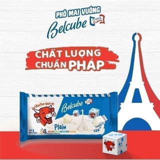 Phô mai vuông Belcube vị Sữa 24C 125Gx15 WA24