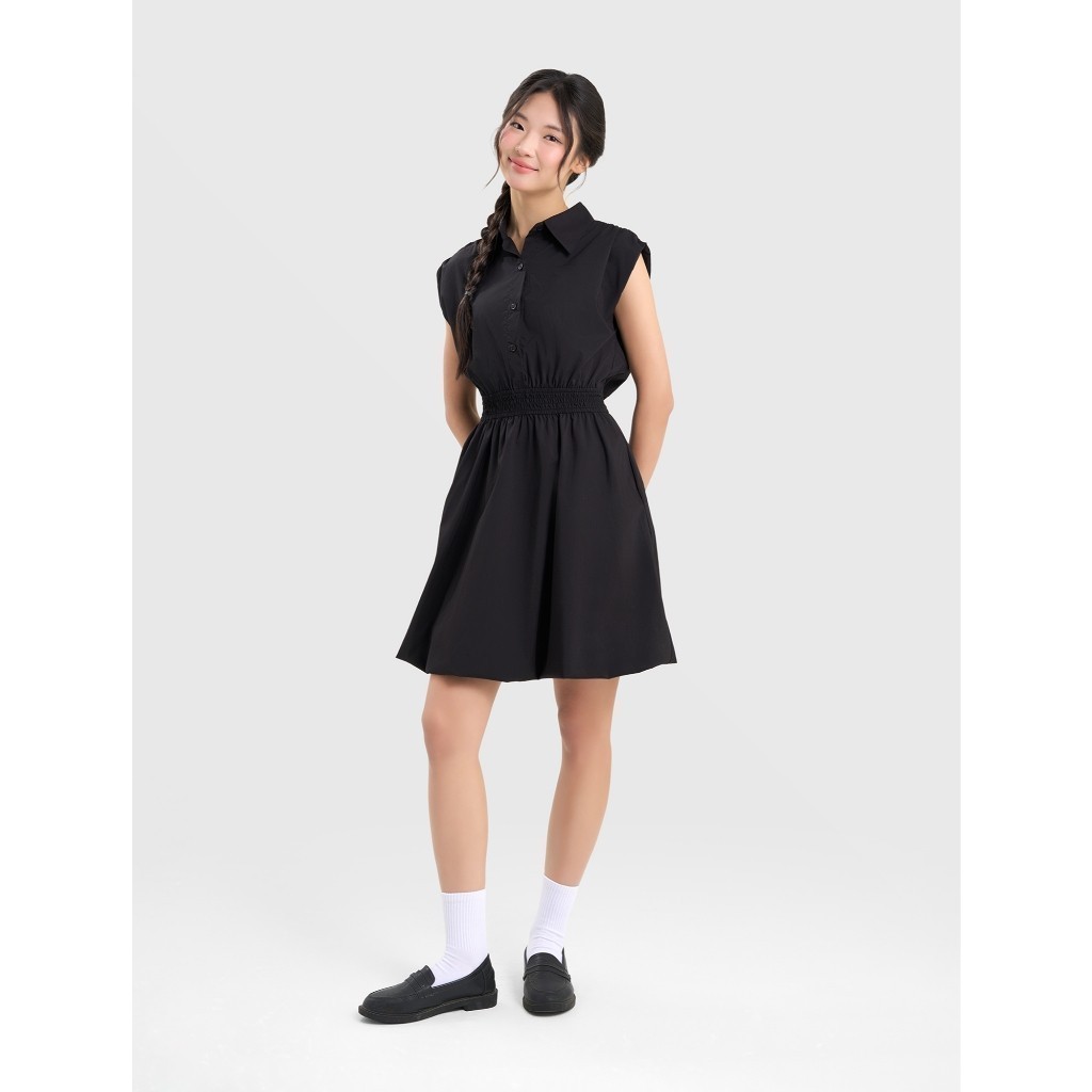 Váy liền nữ CANIFA dáng A cổ sơ mi 6DS25S012