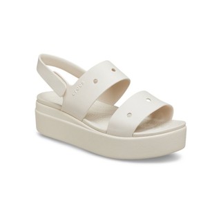 Giày Xăng Đan Nữ Crocs Brooklyn 4U - Stucco - 210676-160