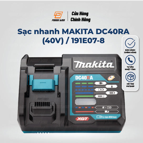 Sạc nhanh MAKITA DC40RA (40V) / 191E07-8 | Shopee Việt Nam