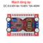 Mạch tăng áp DC 8.5 - 50V lên 10 - 60V 15A 400W