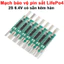 Mạch bảo vệ pin sắt LifePo4 2S 6.4V có sẵn kẽm hàn