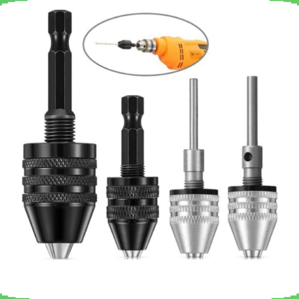 Đầu kẹp mũi khoan mini, Đầu chuyển đổi máy khoan chuôi lục giác