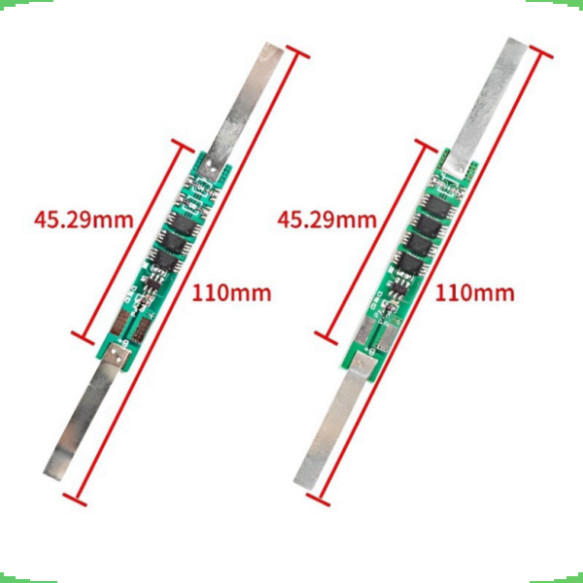 [Giá bán sỉ] Mạch bảo vệ pin sắt LifePo4 1S 3.2V có sẵn kẽm hàn