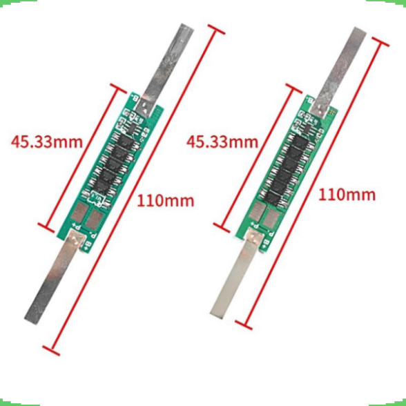 [Giá bán sỉ] Mạch bảo vệ pin sắt LifePo4 1S 3.2V có sẵn kẽm hàn