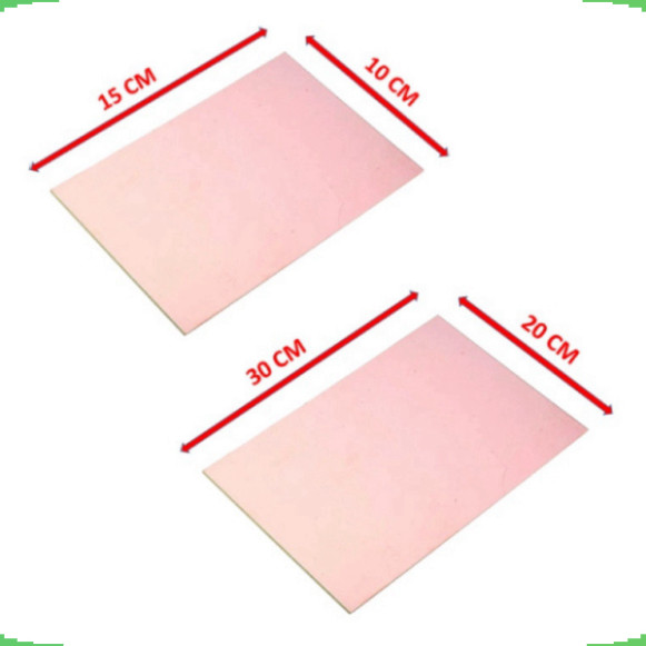 Phíp đồng FR4 làm mạch in thủ công 1 mặt, 2 mặt