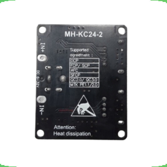 Mạch hạ áp 10-32V xuống 5V tối đa 24W chế sạc điện thoại, hỗ trợ sạc nhanh 1 - 4 cổng