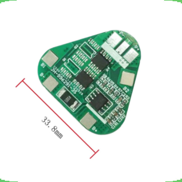 Mạch bảo vệ pin lithium 18650 3s 12,6V 5A/10A hình tam giác