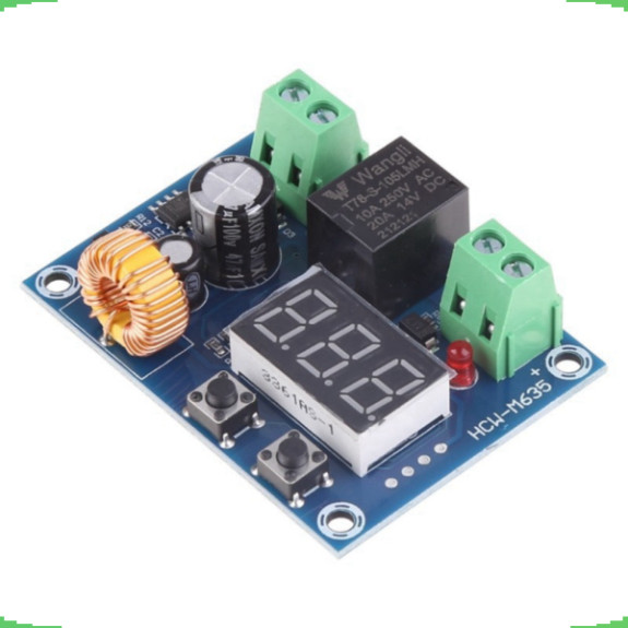 Mạch bảo vệ xả quá mức pin XH-M609 12V- 36V, ngắt khi mạch dưới điện áp cài đặt