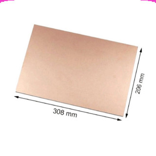 Phíp đồng FR1 khổ A4 làm mạch in thủ công 1 mặt dày 1.4mm