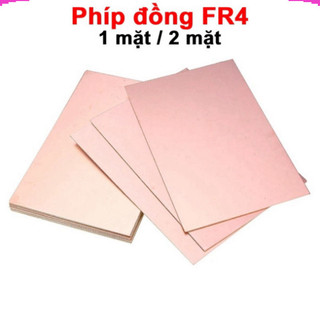 Phíp đồng FR4 làm mạch in thủ công 1 mặt, 2 mặt