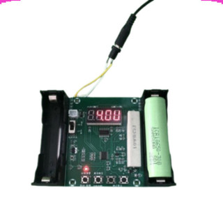 Mạch kiểm tra dung lượng pin 18650, có đế pin - màn hình LCD