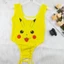 Bodysuits đồ ngủ nữ liền thân cosplay pikachu sexy đáng yêu áo 2 dây đồ lót 1 mảnh hình anime dễ thương JS53