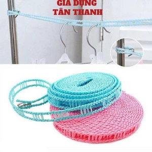 Dây treo giá phơi quần áo dài 5m nhiều lỗ cho móc treo đồ chống gió thổi tiện lợi 🔥𝐠𝐢𝐚𝐝𝐮𝐧𝐠𝐜𝐮𝐚𝐤𝐡𝐚𝐮𝐭𝐚𝐧𝐭𝐡𝐚𝐧𝐡𝟑🔥