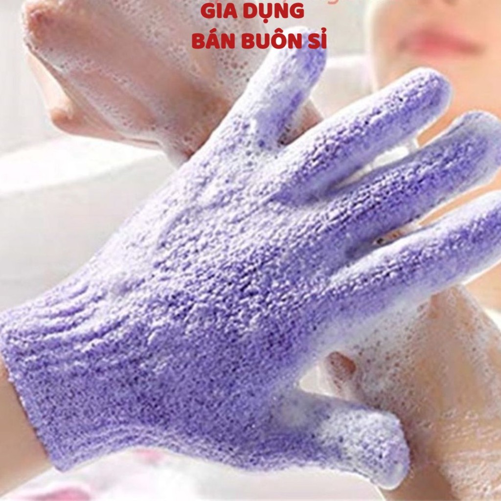 2 Găng tay tắm, Tẩy tế bào chết T2
